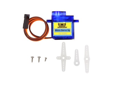 Servo KUONGSHUN SG90 9 g 180&deg; com bra&ccedil;o radial de 5 furos - Imagem 2