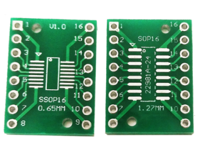 Adaptador SOP16 para DIP16, placa soquete conversora 0,65 mm e 1,27 mm corpo estreito - Imagem 7