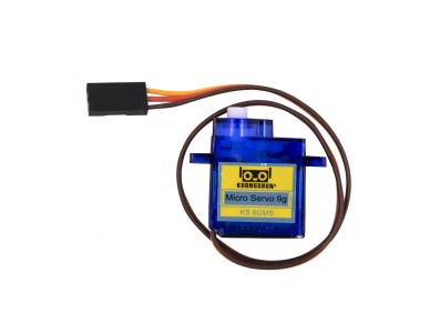 Servo KUONGSHUN SG90 9 g 180&deg; com bra&ccedil;o radial de 5 furos - Imagem 1