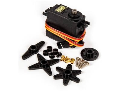 Servomotor MG995 12 kg 180 graus, qualidade normal - Imagem 1
