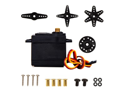 Servomotor MG995 12KG 360&deg; alta qualidade - Imagem 1