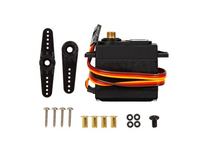Servomotor MG996R 13 kg 360&deg; alta qualidade - Imagem 1