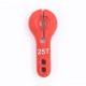 Bra&ccedil;o (horn) CNC em alum&iacute;nio 25T, liga AL, para servos compat&iacute;vel com MG995, MG946R, MG996R, MG945, S30 - Thumb - 5