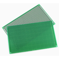 Placa PCB de prot&oacute;tipo universal 9 x 15 cm, face &uacute;nica, passo de furos 2,54 mm