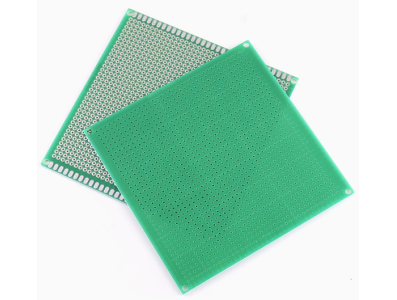 Placa PCB de prot&oacute;tipo universal 10 x 10 cm, face simples, espa&ccedil;amento de furos 2,54 mm - Imagem 1
