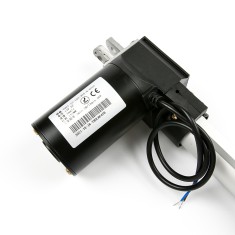 Atuador linear el&eacute;trico 12 V DC, curso 150 mm, velocidade 5 mm/s, for&ccedil;a 6000 N