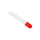 LED difuso vermelho 3 mm com pinos de 18 mm (DIP) - Thumb - 3