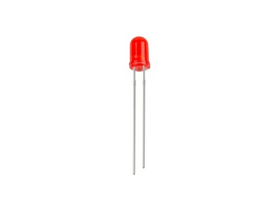 LED difuso vermelho 3 mm com pinos de 18 mm (DIP) - Imagem 6