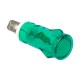 Sinaleiro indicador tipo borboleta MDX-11A verde AC 220V - Thumb - 2