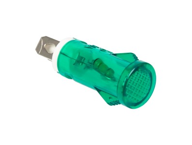 Sinaleiro indicador tipo borboleta MDX-11A verde AC 220V - Imagem 2