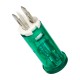 Sinaleiro indicador tipo borboleta MDX-11A verde AC 220V - Thumb - 3