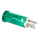 Sinaleiro indicador tipo borboleta MDX-11A verde AC 220V - Thumb - 4