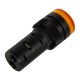 Indicador LED Amarelo AD16-16E 16 mm AC/DC 12V - Thumb - 3