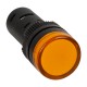 Indicador LED Amarelo AD16-16E 16 mm AC/DC 12V - Thumb - 4