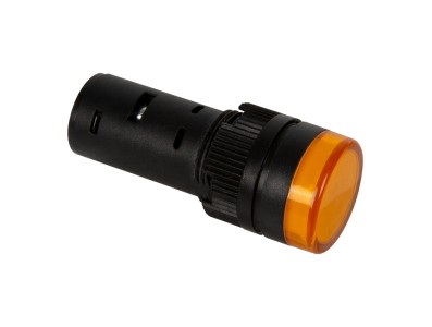 Indicador LED Amarelo AD16-16E 16 mm AC/DC 12V - Imagem 5