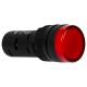 Sinaleiro Indicador LED 16 mm Vermelho AC 220V AD16-16E - Thumb - 4