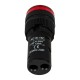 Sinaleiro Indicador LED 16 mm Vermelho AC 220V AD16-16E - Thumb - 5