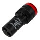 Sinaleiro Indicador LED 16 mm Vermelho AC 220V AD16-16E - Thumb - 1