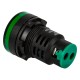 Sinaleiro LED Verde 30 mm AC 220V AD16-30DS Power Pilot - Thumb - 3