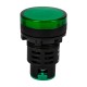 Sinaleiro LED Verde 30 mm AC 220V AD16-30DS Power Pilot - Thumb - 4