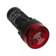 Sinaleiro LED vermelho 22 mm AC/DC 12 V AD16-22SM com buzzer integrado - Thumb - 4