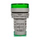 Indicador volt&iacute;metro LED verde 22 mm AC 20 a 500 V AD20-22DSV com tubo digital grande - Thumb - 2