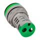 Indicador volt&iacute;metro LED verde 22 mm AC 20 a 500 V AD20-22DSV com tubo digital grande - Thumb - 5