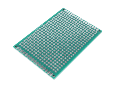 Placa de prototipagem PCB universal 5 x 7 cm dupla face passo 2,54 mm - Imagem 1