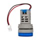 Indicador LED redondo 22 mm azul AD16-22FVA (AD16-22VAM) Medidor de Hz AC 50-500V 0-100A com transformador - Thumb - 4