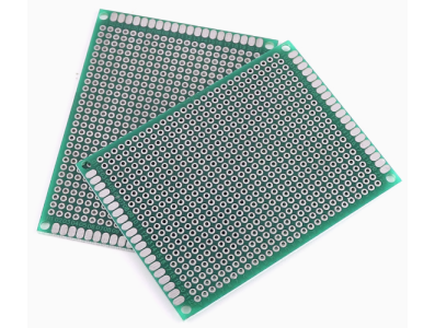 Placa PCB de prototipagem universal dupla face 6 x 8 cm com passo de furos 2,54 mm, acess&oacute;rio para Arduino - Imagem 1