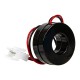 Indicador de Hertz LED redondo 22 mm branco AD16-22FVA (AD16-22VAM) AC 50 a 500V 0 a 100A com transformador - Thumb - 5