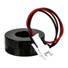 Indicador LED vermelho AD16-22A VHz 22 mm, capa quadrada, AC 50&ndash;500 V, 0&ndash;100 A, 20&ndash;75 Hz, 3 displays de tens&atilde;o, corrente e frequ