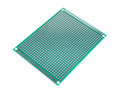 Placa PCB universal 7 x 9 cm dupla face, passo de furos 2,54 mm, acess&oacute;rio Arduino - Imagem 1