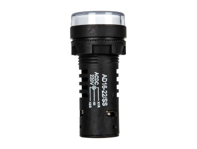 Sinaleiro LED Bicolor AD16-22SS AC 220V Vermelho e Verde - Imagem 6