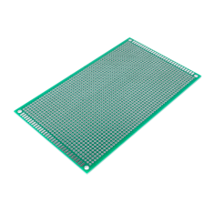 Placa prot&oacute;tipo PCB universal dupla face 9 x 15 cm, passo de furos 2,54 mm, acess&oacute;rio Arduino