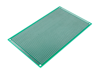 Placa prot&oacute;tipo PCB universal dupla face 9 x 15 cm, passo de furos 2,54 mm, acess&oacute;rio Arduino - Imagem 1