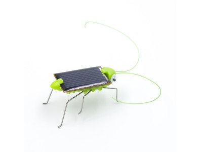 Mini Kit de Rob&oacute;tica Grilo Solar DIY para Crian&ccedil;as Rob&ocirc; Animal Movido a Energia Solar - Imagem 4