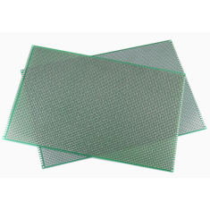 Placa de prot&oacute;tipo PCB universal 20 x 30 cm dupla face passo de furos 2,54 mm