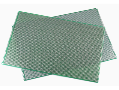 Placa de prot&oacute;tipo PCB universal 20 x 30 cm dupla face passo de furos 2,54 mm - Imagem 1