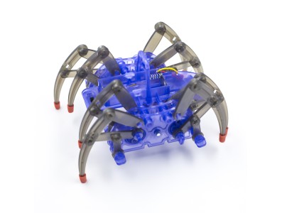 Kit de Rob&oacute;tica DIY Rob&ocirc; Aranha El&eacute;trico Educacional Mont&aacute;vel para Crian&ccedil;as em Embalagem para Varejo - Imagem 3