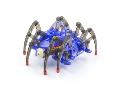 Kit de Rob&oacute;tica DIY Rob&ocirc; Aranha El&eacute;trico Educacional Mont&aacute;vel para Crian&ccedil;as em Embalagem para Varejo - Imagem 5
