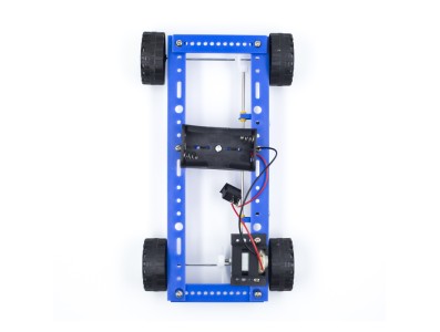 Kit de Rob&oacute;tica Carro El&eacute;trico de Controle Remoto Tra&ccedil;&atilde;o 4x4 Azul Mont&aacute;vel 20 x 12 x 4 cm - Imagem 4