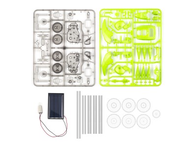 Kit 4 em 1 Rob&ocirc; 3D Fa&ccedil;a Voc&ecirc; Mesmo Dinossauro alimentado por energia solar segura - Imagem 5