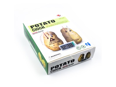 Kit de Rob&oacute;tica Rel&oacute;gio Alarme LED Criativo com Convers&atilde;o de Energia por Batata, Lim&atilde;o e Refrigerante - Imagem 2