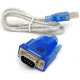 HL-340 Adaptador USB para RS232, porta serial COM de 9 pinos, suporte a Windows 7 64 bits - Thumb - 1