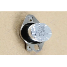 KSD301 Interruptor termostato NC normalmente fechado 85&deg;C 250V 10A Acess&oacute;rio Arduino