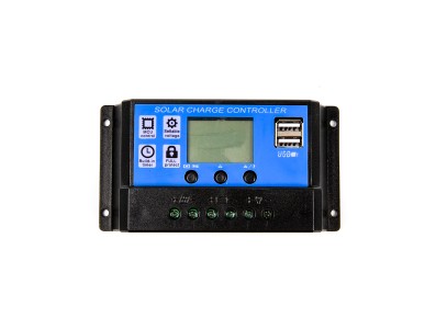 Controlador de Carga Solar Inteligente 30A com Display LCD - Imagem 1