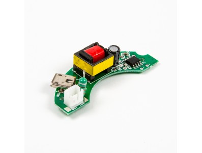 Placa de circuito USB para umidificador com atomizador microporoso, controle 5V e acionamento para medidor de &aacute;gua - Imagem 4