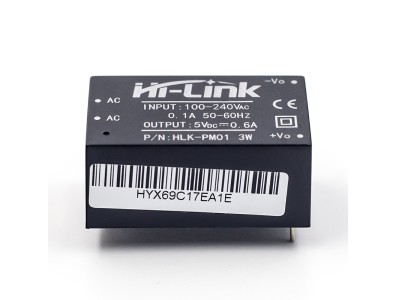 HLK-PM01 M&oacute;dulo fonte AC-DC 220V para 5V - Imagem 5