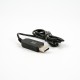 Cabo booster USB 1 m, conversor 5 V 2 A para 12 V 1 A, conector DC 5,5 x 2,1 mm, sem LED - Thumb - 3